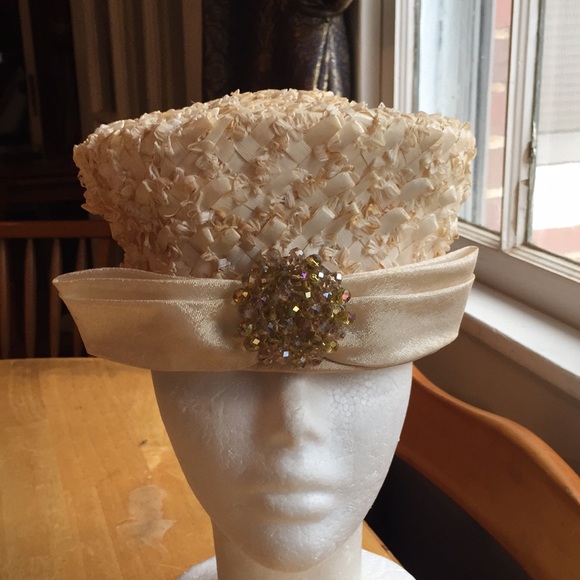 Dana Marte Pillbox style vintage hat for collectio - Picture 1 of 14